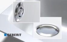 Сифон для ванны Geberit  с кнопкой слива хром гляняц 150.755.21.1-2