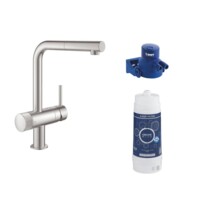 Набор Grohe Blue Pure Minta: смеситель 31721DC0 + 64508001 + 40404001 119707-0
