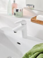 Смеситель для умывальника Grohe Eurostyle белая луна 23707LS3-3