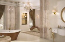 Керамическая плитка Naxos Ceramica LIST.VENEZIA GOLD0 4X31.2, шт 92478-1