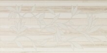 Декор Vitra Brooklyn 30x60 песочный, норковый цветочный глянцевый (1BM2ZVTA1S), м2 K927254-0